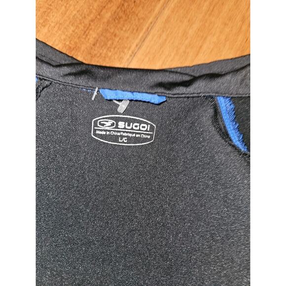 Men's SUGOI Blue Full Zip RPM Thermal Cycling Jacket Blue Size L - Picture 7 of 11
